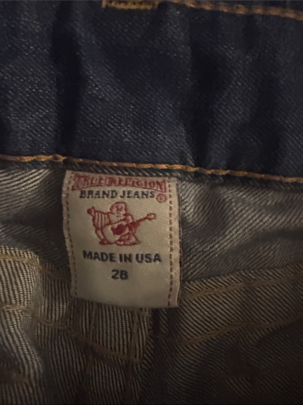 True Religion Women's Blue Distressed Jeans - Picture 8 of 9